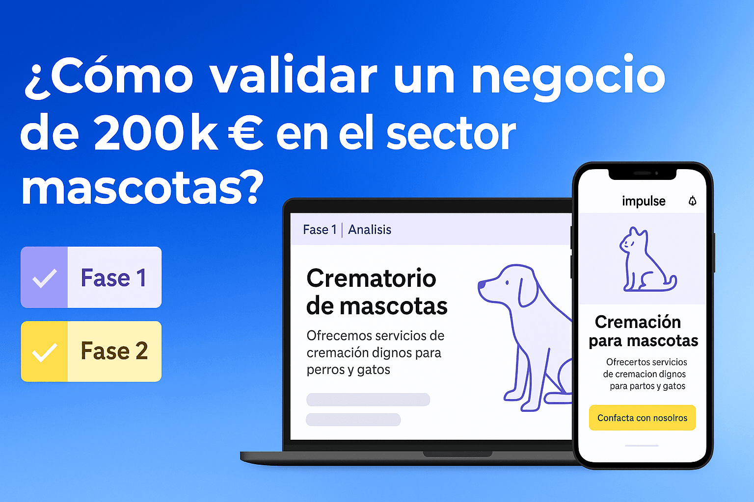 ¿Cómo validar un proyecto de 200k €? | Validación en España